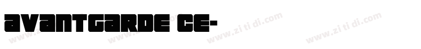 avantgarde ce字体转换